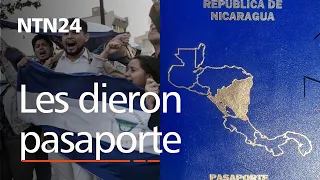 Presos políticos desterrados por régimen de Ortega recibieron pasaporte nicaragüense por 10 años