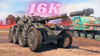 Panhard EBR 105  16K Spot Damage World of Tanks Replays