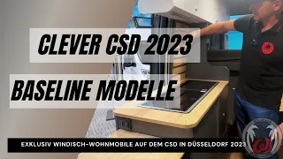 CSD 2023 Premiere Clever Drive 540, Drive 600 und der neue DUO präsentiert by Windisch-Wohnmobile