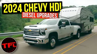 BREAKING: The New 2024 Chevy Silverado HD Has More Diesel POWER & A New ZR2 Model!