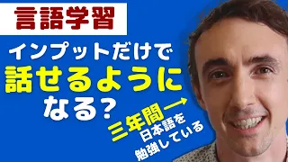 Learn Languages Through Input - How I study Japanese - インプットで言語を学んだ方がいい？