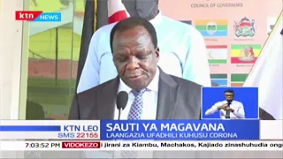 Oparanya awalaumu wanasiasa kwa kushindwa kuzingatia sheria wa kuzuia msambao wa virusi vya Korona