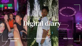 Digital diary: spend a few days with me| BTS of a shoot| unbox my iPhone 15 plus | monthy wax/nails