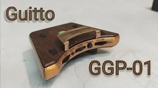 Установка звукоснимателя Guitto GGPO1 на акустическую гитару.