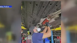 Cook Co. hosts catalytic converter spraypaint event