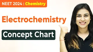 𝗡𝗘𝗘𝗧 𝟮𝟬𝟮𝟰 : Electrochemistry - Concept Chart | FULL REVISION IN 90 Minutes