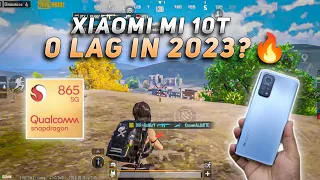 MI 10T 0 lag in 2023?😱 | XIAOMI MI 10T pubg/bgmi test 2023 | MI 10T pubg Graphics🔥