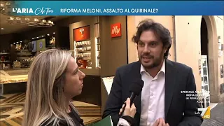 Francesco Silvestri intervistato a L'Aria Che Tira - La7 - 6/11/2023