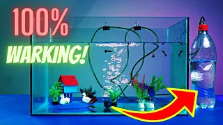 Free Energy: How to Make Aquariums with Automatic Water Pump Without Electricity