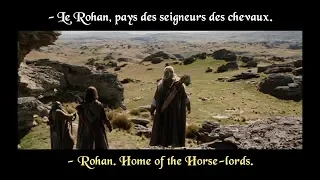 FRENCH LESSON - learn french with movies - Lord of the Rings ( the two towers part1 )