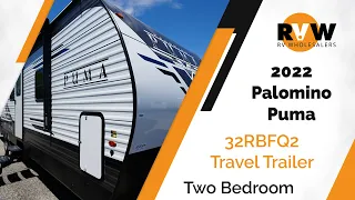 2022 Puma 32RBFQ2 Travel Trailer Walk-Through