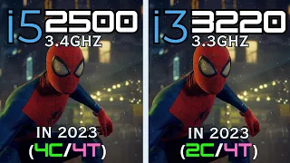 i5 2500 vs i3 3220 Tested in 12 Games (2023) | 1080p