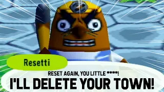 The Best of Mr. Resetti in Animal Crossing! (Nintendo GameCube)