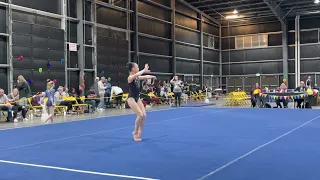 Flames Gymnastics Level 5 floor routine 2023