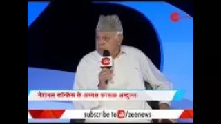 Zee India Conclave: Leaders are the ones who have to fight against the forces: Farooq Abdullah