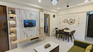 Minimalist | 2BHK Home Interior | Park Connect, Hinjewadi, Pune | Decorich Interiors | 9860456506