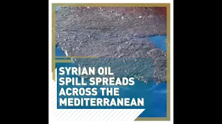 Turkish and Cypriot authorities on alert over Syrian oil spill - #SHORTS