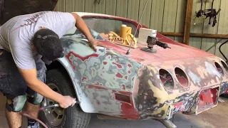 76 Corvette Restoration PT 3