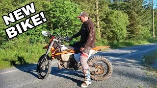 How To Ride A 2 Stroke Dirt Bike EP1 - New Dirt Bike First Ride