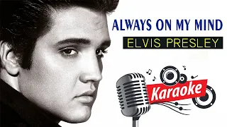 Always On My Mind - Elvis Presley | Karaoke Version ##elvispresley #karaoke #70s #hits