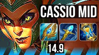 CASSIOPEIA vs TWISTED FATE (MID) | Rank 5 Cassio, 68% winrate, 18/3/8 | EUW Challenger | 14.9
