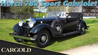 Horch 780 Sport Cabriolet, 1932, die Oberklasse der Auto Union, perfekt restauriert