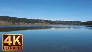 4K Relaxing Lake Video - Emma Matilda Lake Trail, Grand Teton National Park, USA