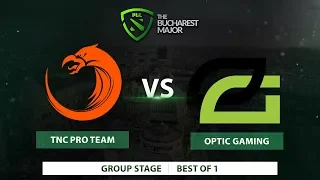 TNC Pro Team vs  Optic Gaming | Best of 1 | The Bucharest Major 2018