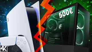 PS5 VS. PC BUILD 500€ | NON AVETE CAPITO NIENTE..