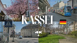 Germany Walking Tour 2024 Kassel Walking Tour - City Center [4K HDR]