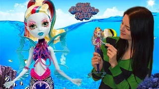 Monster High Lagoona Blue Great Scarrier Reef обзор на русском