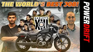 The World’s Best Job! Ft. the New Harley-Davidson Nightster | PowerDrift