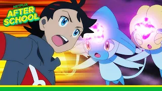 Action-Packed Moves in Pokémon: The Arceus Chronicles! 🔥 | Netflix After School