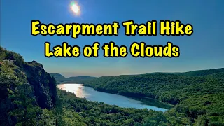 Escarpment Trail Hike - Lake of the Clouds Porcupine Mountains UP Michigan