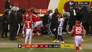 Bengals commit a penalty to set up the Chiefs GAME WINNING FG | Bengals vs Chiefs AFC Championship