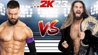 WWE 2K23 FINN BALOR VS. SETH ROLLINS FOR THE WORLD HEAVYWEIGHT CHAMPIONSHIP!