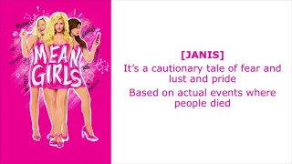 A Cautionary Tale Lyrics Video - Original Broadway Cast of Mean Girls