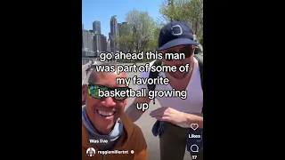 Reggie Miller Sits In Central Park and Trolls Knick Fans