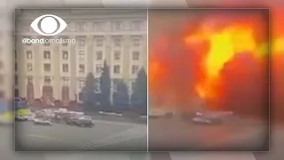 Ucrânia: explosão atinge sede do governo de Kharkiv