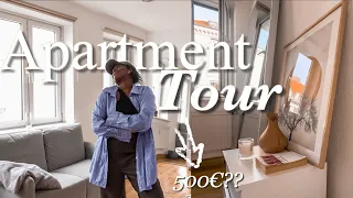 Living alone in Germany - 500€ Munich Apartment Tour | Cozy and minimalistic 🏡🫧 #lifeingermany