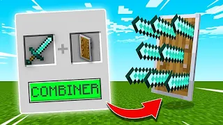 Minecraft, Mais Vous Pouvez Combiner N'importe Quel Objet...