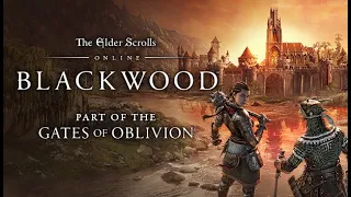 ELDER SCROLLS ONLINE - BLACKWOOD - New Necro In Blackwood Starting zone -  Found an Oblivion Gate!