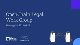 OpenChain Legal Work Group - 2023-04-25