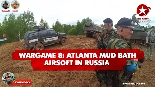 Airsoft Gameplay. Armored War VIII in Russia. Atlanta mud bath. Part 1.