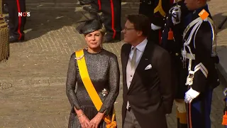 Dutch Royals attending opening of Parliament