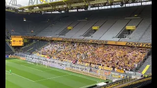 Borussia Dortmund - Dynamo Dresden | Dynamo mit ca 2500 Fans in Dortmund! 26.08.23