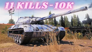 Leopard Prototyp A - 11 Kills 10K Damage World of Tanks Replays 4K The best tank game