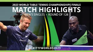 Bode Abiodun vs Ruwen Filus | MS R128 | 2023 ITTF World Table Tennis Championships Finals