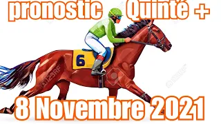 Pronostic pmu quinté lundi 8 novembre 2021 à VINCENNES | pronostic quinté lundi novembre 2021 R1C1