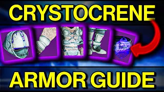 Destiny 2: How to Get CRYSTOCRENE ARMOR! | NEEDED to Upgrade Variks Fully! (Beyond Light)